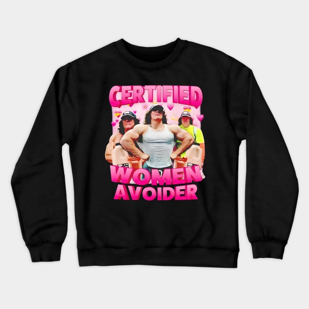 Certified Avoider Sam Sulek Crewneck Sweatshirt by point store